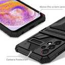 Phone Case for Galaxy A23 Case, Samsung A23 SM-A235M Case with Screen Protector, Wallet Detachable Credit Card Holder Built-in Stand Protective Phone Cover for Samsung Galaxy A23 Black