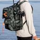 KastKing BaitSpace Fishing Tackle Backpack with Removable Bait Binder,2 Rod Holders Storage Fishing Gear and Equipment