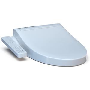 TOTO WASHLET KC2 Electronic Bidet Toilet Seat with Heated Seat and SoftClose Lid, Elongated, Cotton White - SW3024#01, KC2Elongated