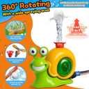 Snail T-Ball Water Sprinkler  Summer Backyard & Lawn Toys, Great for Kids Ages 3-8, Birthday Party & Pool Play