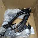 Front Lower Control Arm + End Link for Nissan Rogue 2008-2013 & Select 2014-2015, Sway Bar + Tie Rod, Driver & Passenger, Outer & Inner, 8Pcs Suspension Kit MS30194 MS30195 K750095 K750094