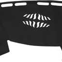 Faux Leather Dashboard Cover for BMW X3 2011-2016 with Hud Dashboard Mat Anti-Slip Sun UV Heat Shield Protection Black 1 Pc