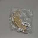 uxcell 100 Pcs Cupcake Wrappers, Hollow Out Cupcake Liner Baking Muffins Liners Paper Cups for Wedding Birthday Party Decoration Baking Cake Beige Gold (Butterfly, Pearlescent Paper)