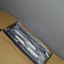 Furnulem Tall Dresser for Bedroom with 7 Fabric Drawers, Vintage Dressers & Chest of Drawers, Vertical Storage Tower Organizer Unit Retro Bedside Furniture in Closet,Living Room,Nusery,Dorm,Entryway (15.8"D x 43.3"W x 11.4"H (7 Drawers))