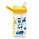 CamelBak Eddy+ Kids Water Bottle with Bite Valve Straw, Leak‑Resistant Easy‑Sip Design for Everyday Hydration, 14oz, Construction