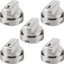 AEZ73453509 Oven Knobs for Lg Stove Knob Compatible with Lg Oven Knobs LRG3036ST, LRG3095ST, LRG3091ST, LRG3094ST, LRG3035ST and LDG3036ST Replace AEZ72909008 AP5669773 2347547 PS7321756(5 Packs)
