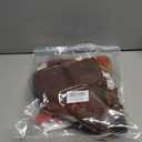 LXKIKMM Kids Cowgirl Costume Outfit Western Themed Cosplay Denim Skirt and Vest Set (18-24 Months, Brown With Red)