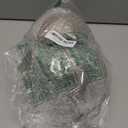 2 Pcs Natural Coconut Shell Bird Nest House Bed Breeding Nesting Anti-Pecking Bite with Warm Pad and Bell for Bird Parrot Budgie Parakeet Cockatiel Conure Lovebird Canary Finch