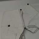 Men's Suit Linen 2 Piece Vests Short Pants Suits for Men Casual Summer Beach Groomsmen Wedding Waistcoat Set Outfit (Grey, Small)