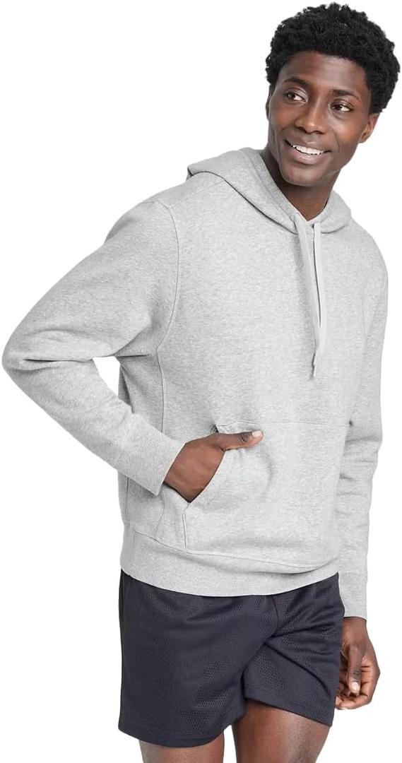 All in Motion Men's Cotton Fleece Hooded Sweatshirt - XL