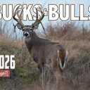 2026 Monster Bucks & Bulls Signature Series Wall Calendar 16-Month X-Large Size 14x22, Whitetail Deer | Mule Deer Buck | Elk Calendar by The KING Company