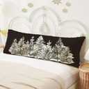 SNNDER Throw Pillow Covers, Pillow Covers for Room Decor, 20x54inch, 494 (Winter - 1)