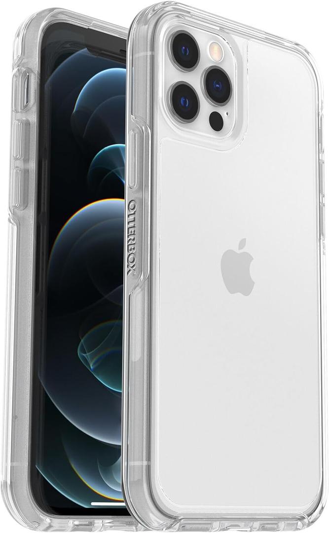 OtterBox Symmetry Clear Series Case for iPhone 12 & iPhone 12 Pro (Only) - Non-Retail Packaging - Clear