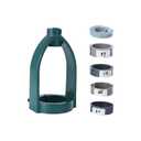 Square Hole Drill Bit Adapter, Joint Mortiser Bit for Furniture Bench Drill Square Hole, Easy to Carry