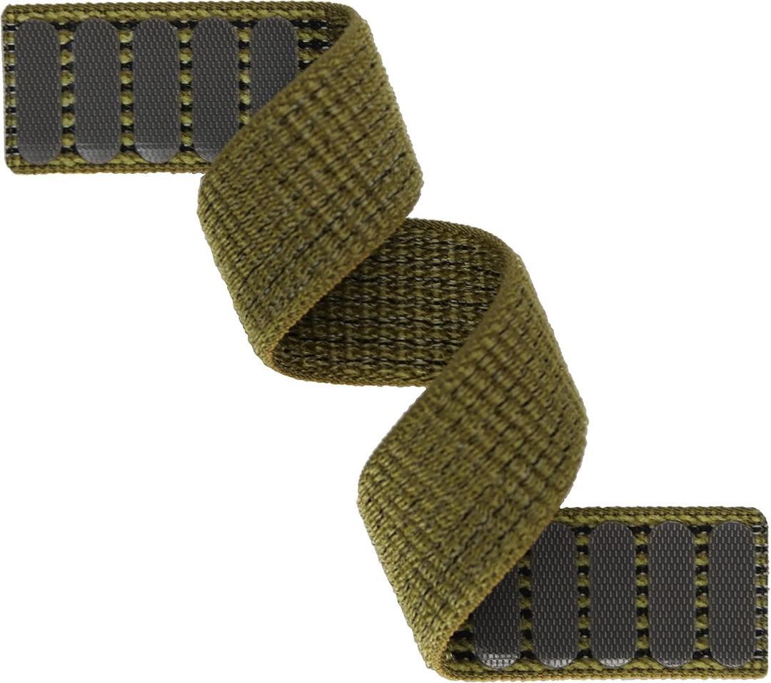 2 x LDFAS Fenix 7X/6X/5X Plus Band, 26mm Ultra Easy Fit Nylon Straps Compatible for Garmin Fenix 7X/6X Pro/5X Plus/Tactix 7 Delta/Enduro 2 Bnads (Green)