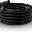Alpine Corporation 1 Inch Inside Diameter and 100 Feet Long PVC Tubing for Ponds, Fountains and Waterfalls Circulations, Black