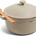 Our Place Perfect Pot - 5.5 Qt. Nonstick Ceramic Sauce Pan with Lid | Versatile Cookware for Stovetop and Oven | Steam, Bake, Braise, Roast | PTFE and PFOA-Free | Toxin-Free, Easy to Clean | Steam (5.5 Quarts)