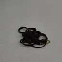 Braided Brown Genuine Leather Dog Leash - Training & Walking Dog Leash - 6.5ft by 1/2 in (210cm 1.2cm) - Latigo Leather Material Made in US