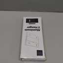 TEREX LUXURY French Cleat Hanger Heavy Duty, Aluminum Z Bracket Mounting Kit for Large Mirrors, Wood Frames, Cabinets, Long Wooden Wall Hangar Hardware for Picture Hanging (2Pairs) (6 Inch), Sliver