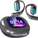 AI Translator Earbuds Real-time Language Translation Earphone 3-in-1 Translating Earbuds with 144 Languages & Accents, 16 Additional App Features fit iOS and Android for Travel and Business - Grey