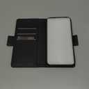 for iPhone 15 Case Wallet with RFID Blocking Card Holder, PU Leather Kickstand Protective Flip Phone Cover Fit for iPhone 15 6.1", Black