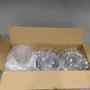 Charmount 24 oz Clear Plastic Cups with Lids and Straws, 100 Sets Disposable To Go Cups for Cold Drinks, Iced Coffee, Coffee Bar Accessories, Smoothies