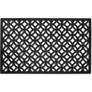 DII Rubber Doormats Collection All Weather, 18x30, Lattice (1'6" x 2'6" (Rectangular))