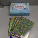 2B Toys Maze Cards for Kids Ages 3-8 - 32 Story-Themed Mazes, Reusable Screen Free Travel Activity with Marker, Educational Puzzle Game for Boys & Girls