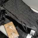 PETICON SUV Cargo Liner for Dogs, Waterproof Pet Cargo Cover Dog Seat Mat for SUVs Sedans Vans with Bumper Flap Protector, Non-Slip, Large Size Universal Fit, Black