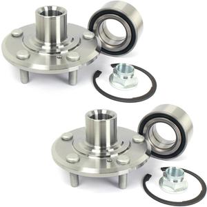 Autoround Pair 29596048 Front Wheel Bearing Hub Assembly fit for 1997-2001 Honda CR-V/Prelude