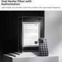 BENKS ArmorVichy Case for iPhone 16 Pro, MagSafe Compatible Slim Protective Case Built with Dupont Kevlar Fiber, Anti-Fingerprint UV Finish, Vichy Check Design, Red