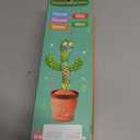 Dancing Talking Cactus Baby Toys 0-6 3-6 6-12 12-18 Months, Toddler Boys Girls Gifts for 2 3 4 5 6 7 8 9 10 Month Old Baby Toy Singing Mimicking Recording Repeating What You Say with 120 English Songs