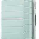 Samsonite Freeform Hardside Expandable with Double Spinner Wheels, Mint Green, Checked-Large 28-Inch
