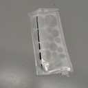 10 Sheets Repair Patches Down Jacket Black Nylon Fabric Patch Winter Self Adhesive Different Size and Shapes Clothes Clothing Repair Kit for Down Jacket, Tent Clothes, Bag