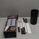 Knife Set, 6-Piece Kitchen Knife Set, German High Carbon Stainless Steel, Durable & Easy Clean Knife Block, Black