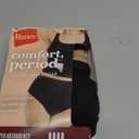 Hanes Women's Comfort, Period. Underwear, Bikini Period Underwear, Super Leaks Period Underwear, 3-pack (Large)