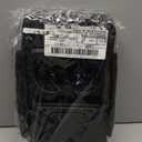 XUKEY Car Center Console Cover Leather Armrest Cushion 5-in-1 Center Console Armrest Cushion Pad with Cup Holder, 2 Storage Bags, Tissue Box,Phone Holder,Car Interior Accessories, Black