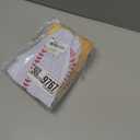 Flutesan 25 Pack Baseball Bag 6 x 8 Inch Plastic Party Favor Snack Bags Baseball Goodie Gift Storage for Kids Boys Birthday Sport Theme Party Supplies