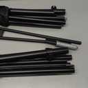 2 Sets 12FT Heavy Duty Feather Flag Pole Kit for 10FT Swooper Flags, Portable Reinforced Aluminum Banner Pole with Rotating Ground Stake, Ideal for Outdoor Advertising, Storefronts (12FT, 2 Sets)