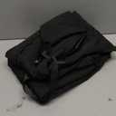 Expandable Travel Duffle Bags Weekender Overnight Bags for Women Men Hospital Bag for Women Labor Delivery with Toiletry Bag Waterproof, Black