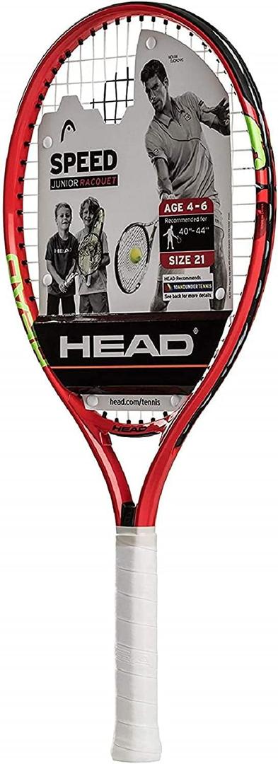 HEAD Speed Junior/Kids Tennis Racquet (21 Inch, Red)