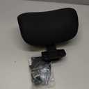 Office Chair Headrest Attachment Universal, Head Support Cushion for Any Desk Chair, Elastic Sponge Head Pillow for Ergonomic Executive Chair, Adjustable Height & Angle Upholstered, Chair Not Included