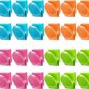 VICNOVA Magnetic Clips, 24 Pieces Magnetic Metal Chip Clips Fridge Magnets Refrigerator Whiteboard Locker Magnets Heavy Duty Clip Classroom Organization Teacher Must Haves School Supplies Accessories