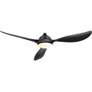 Modern 3 Black Ceiling Fan Blades, 13 Inches
