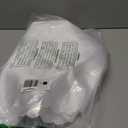 Homiest 6 Pack 60 Inch / 5ft Round Tablecloth Satin Table Cover, White Table Cloth Overlay for Wedding Reception Graduation Banquet