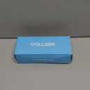 Dollger Blue Light Blocking Glasses For Woman Men Thick Frame Square Computer BlueLight Glasses Clear Lens Non-Prescription (Transparent Grey)