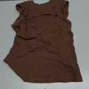 Vrtige Women's Sexy Cut Out Tank Crewneck Ribbed Knit Sleeveless Slim Fit Top Shirt (Medium)