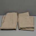 Fitable Faux Linen Tablecloths Rectangle 60 x 102 Inch - 2 Pack Neutral Table Clothes for 6-8 Foot Tables, Nature Faux Burlap Kitchen Table Cover for Dining, Party, Farmhouse, Banquet, Buffet