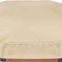 DUSTYPROTE Octagon Sandboxes Cover 420D Heavy Duty Children's Sandbox Protection, Outdoor Garden Outdoor Octagon Sand Box Cover (Khaki + Blue Handle 84" X 78" X 9")