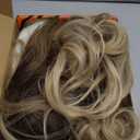 Body Wave Lace Front Wig, Synthetic Lace Front Wig Pre Plucked Glueless Wigs 13X5X1 HD Lace Front Wigs for Women 24inch Side Part Wig (Rooted OmbreBlond, 24)